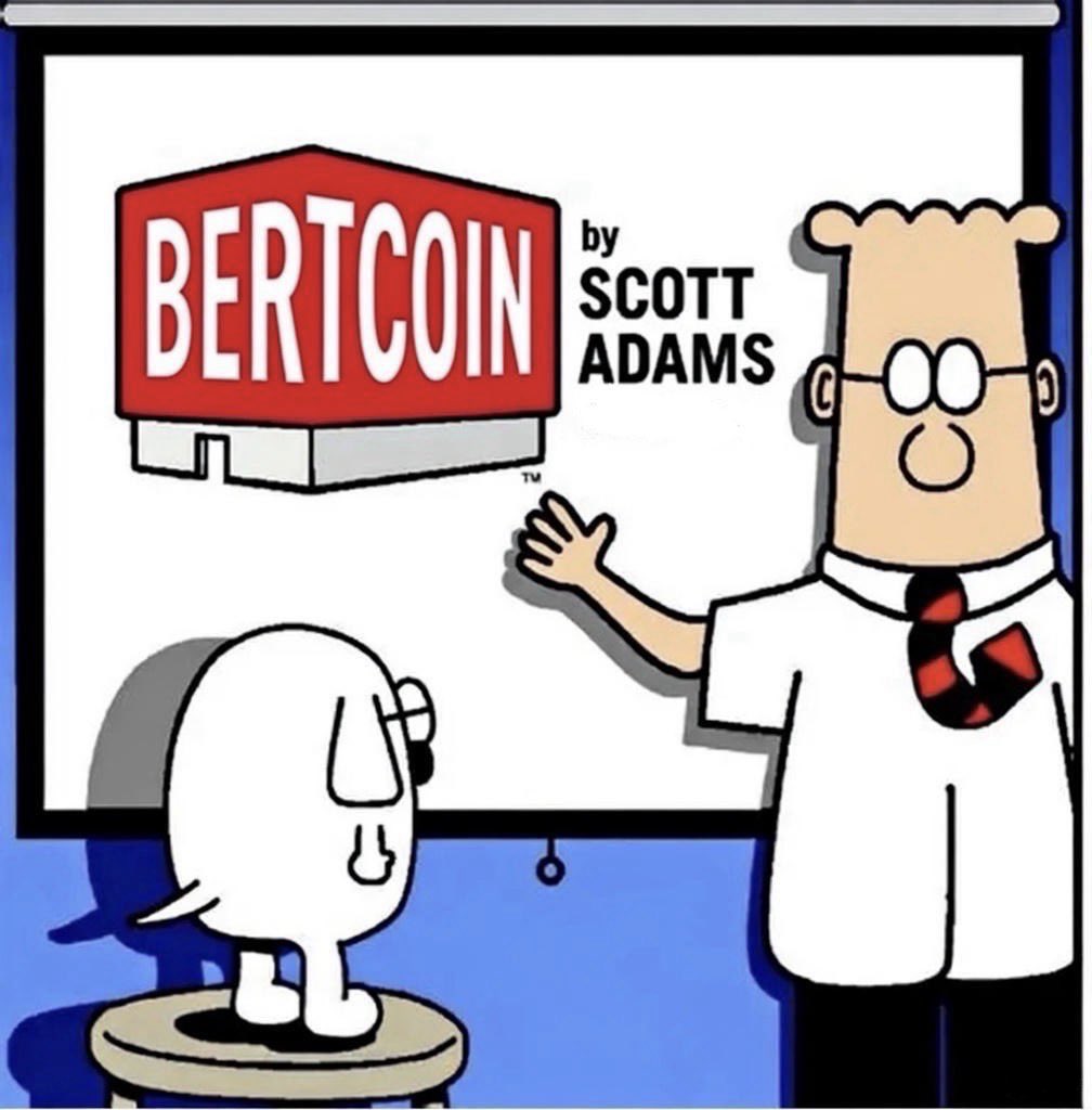 Bertcoin by Scott Adams