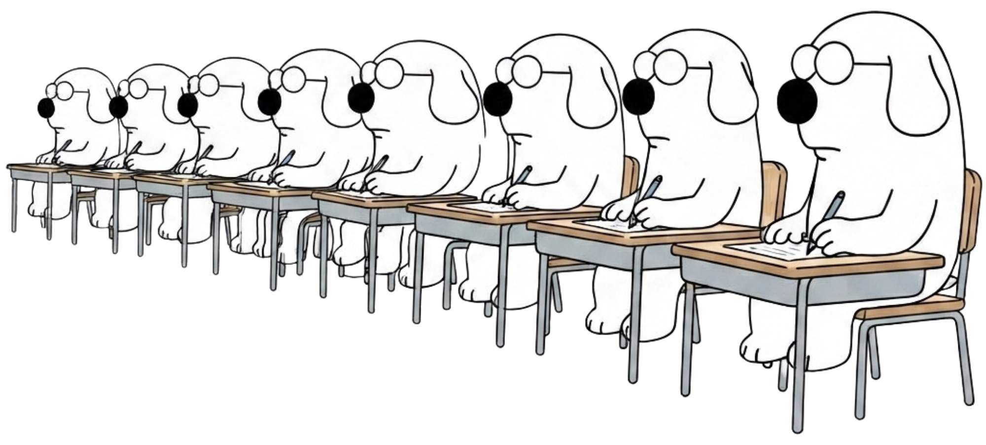 Students listening to the Bertcoin lore